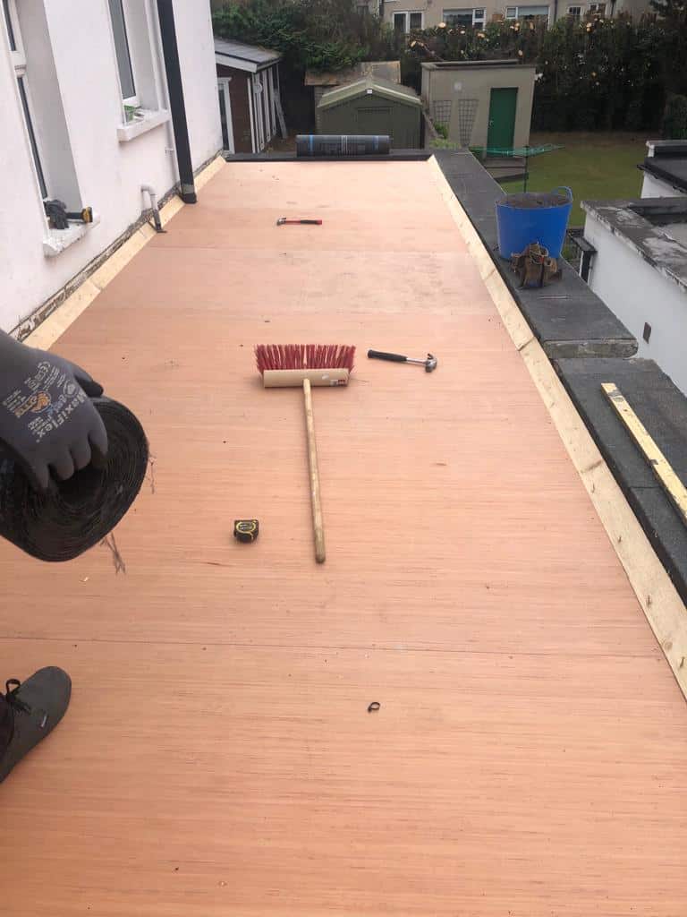 flat roof replacment in South Dublin by South Dublin Roofing