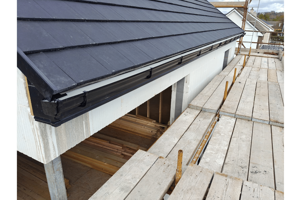 New roof extension being built in South Dublin